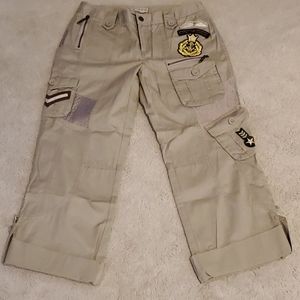 Karen Millen England Military style pants Sz 8 M